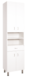 Koupelnová skříňka vysoká Keramia Pro 50x192x33,3 cm bílá PROV50DV (PROV50DV)