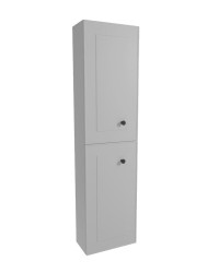 Koupelnová skříňka vysoká Naturel Forli 40x157x20 cm šedá mat FORLIV40GM (FORLIV40GM)