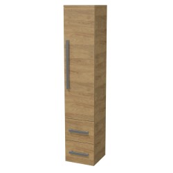 Koupelnová skříňka vysoká SAT Cube Way 32,5x162,5x33 cm dub Hickory CUBE3CHV35DH (CUBE3CHV35DH)
