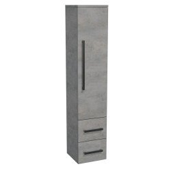Koupelnová skříňka vysoká SAT Cube Way 35x163x33 cm beton CUBE3CHV35BE (CUBE3CHV35BE)