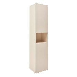 Koupelnová skříňka vysoká SAT Feel 36x165x32 cm béžová mat SATFEELV36BE (SATFEELV36BE)