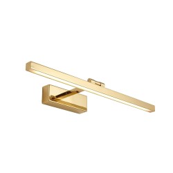 Koupelnové nástěnné LED svítidlo APP1861-1W 60 cm GOLD (OSW-66014)