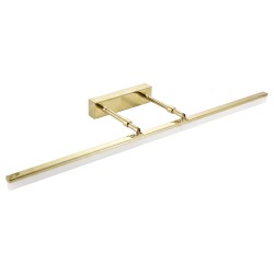 Koupelnové nástěnné LED svítidlo APP1874-1W 80cm GOLD (OSW-66029)