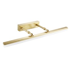 Koupelnové nástěnné LED svítidlo APP1876-1W 60cm BRUSH GOLD (OSW-66031)