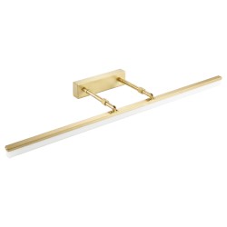 Koupelnové nástěnné LED svítidlo  APP1877-1W 80cm BRUSH GOLD (OSW-66032)