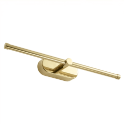 Koupelnové nástěnné LED svítidlo APP1889-1W 40 cm GOLD (OSW-66044)
