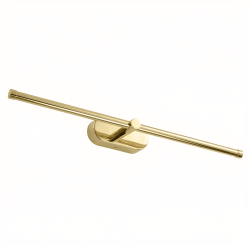 Koupelnové nástěnné LED svítidlo APP1890-1W 60 cm GOLD (OSW-66045)