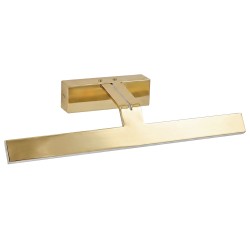 Koupelnové nástěnné LED svítidlo SWE004-1W 43cm GOLD (OSW-20103)