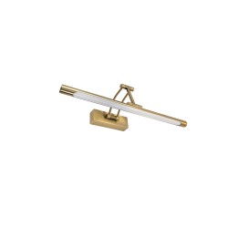 Koupelnové nástěnné LED svítidlo SWE022-1W 42cm Brush Gold (OSW-20121)