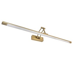 Koupelnové nástěnné LED svítidlo SWE024-1W 80cm Brush Gold (OSW-20123)