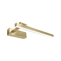 Koupelnové nástěnné LED svítidlo SWE031-1W 40cm Brush Gold (OSW-20130)