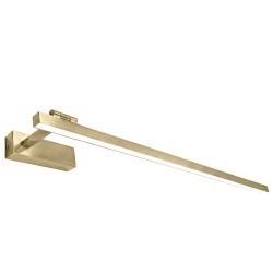 Koupelnové nástěnné LED svítidlo SWE033-1W 80cm BRUSH GOLD (OSW-20132)