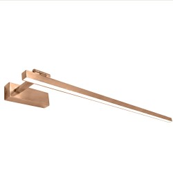 Koupelnové nástěnné LED svítidlo SWE039-1W 80cm BRUSH COPPER (OSW-20139)