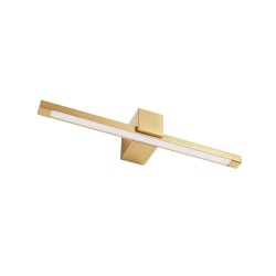 Koupelnové nástěnné LED svítidlo SWE046-1W 40cm GOLD BRUSH (OSW-20146)