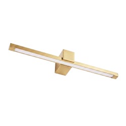 Koupelnové nástěnné LED svítidlo SWE047-1W 60cm GOLD BRUSH (OSW-20147)