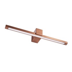 Koupelnové nástěnné LED svítidlo SWE053-1W 60 cm COPPER BRUSH (OSW-20153)