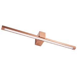 Koupelnové nástěnné LED svítidlo SWE054-1W 80 cm COPPER BRUSH (OSW-20154)