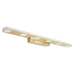 Koupelnové nástěnné LED svítidlo SWE057-W GOLD (OSW-20157)