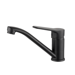 Kuchinox - ATEZ stojánková umyvadlová baterie s otočným ramínkem, černá (BTK_726D)