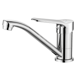 Kuchinox - ATEZ stojánková umyvadlová baterie s otočným ramínkem, chrom (BTK_026D)