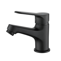 Kuchinox - ATEZ stojánková umyvadlová baterie s výpustí, černá (BTK_722D)