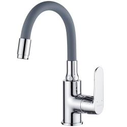 Kuchinox - DIMA stojánková umyvadlová baterie s elastickým ramenem (BQD_021D)