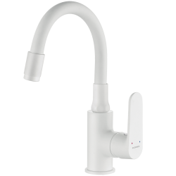 Kuchinox - DIMA stojánková umyvadlová baterie s elastickým ramenem (BQD_621D)