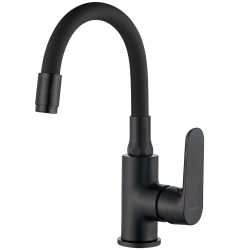 Kuchinox - DIMA stojánková umyvadlová baterie s elastickým ramenem (BQD_721D)