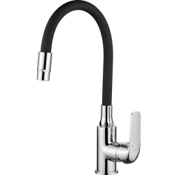 Kuchinox - ELZA dřezová baterie stojánková s elastickým ramenem a 2-funkčním výtokem (BKE_762D)