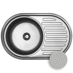 Kuchinox - FARO dřez jednoduchý s odkapávačem (SKH_381T)