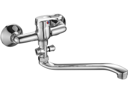 Kuchinox - GRACE nástěnná vanová baterie s otočným ramínkem bez příslušenství (BKY_01FD)