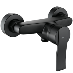 Kuchinox - MADERA nástěnná sprchová baterie bez příslušenství, černá (BQM_740D)