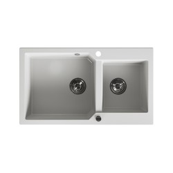 Kuchinox - Milos - bílá dřez 2-kom (SPM_6208)