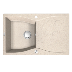 Kuchinox - Molokin - dřez 1-kom s odkapávačem (SPO_411T)