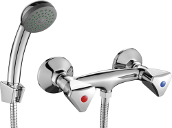 Kuchinox - NORM sprchová baterie nástěnná s příslušenstvím (BQN_041D)