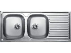 Kuchinox - ORION dřez dvojitý s odkapávačem (SKO_021T)
