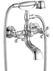 Kuchinox - STILO nástěnná vanová baterie s příslušenstvím, chrom (BKI_011D)