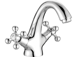 Kuchinox - STILO stojánková umyvadlová baterie s výpustí, chrom (BKI_022D)