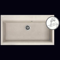 Kuchinox - Tau - dřez 1-kom (SBT_4109)