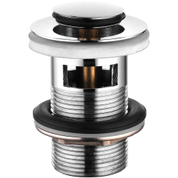 Kuchinox - Vypouštěcí zátka Click-Clack s přepadem (CKK_01R1)