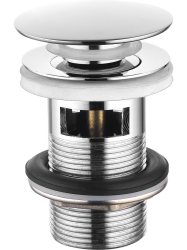 Kuchinox - Vypouštěcí zátka Click-Clack s přepadem (CKK_02R1)