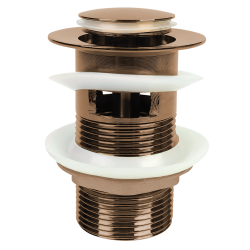 Kuchinox - Vypouštěcí zátka Click-Clack s přepadem (CKK_81R1)