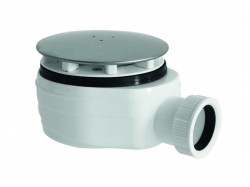 Lansanit Sifon pro sprchové vaničky nízký, chrom, průtok 52 l/min (LANSIFEXN)