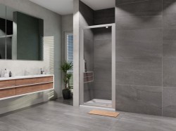 Lansanit Sprchové dveře Elisa PF 800, chrom/čiré sklo (LAN03035)