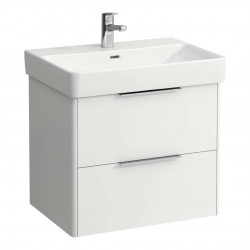 Laufen - Base Umyvadlová skříňka, 52x62x44 cm, 2 zásuvky, matná bílá (H4022921102601)