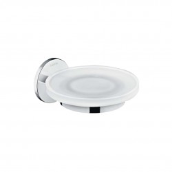 Laufen - Cana Mýdlenka s držákem, sklo/chrom (H3831310040001)