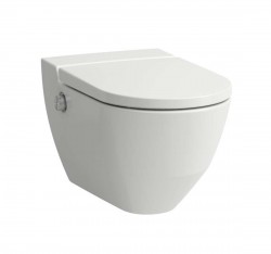Laufen - Cleanet Navia Elektronický bidet s keramikou, Rimless, SoftClose, s LCC, bílá (H8206014000001)