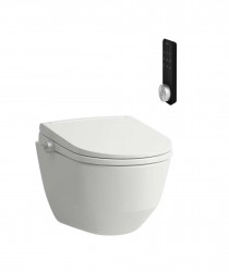Laufen - Cleanet Pro Elektronický bidet s keramikou, SoftClose, Rimless, bílá (H600890000S002)