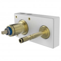 Laufen - Concealed Bodies Montážní těleso pod omítku, Simibox 2-point, páka vlevo (HF574047000000)