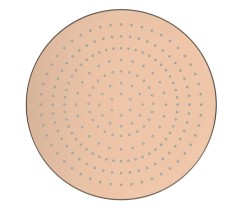 Laufen - Hlavová sprcha 30 cm, zlatorůžová (H3679810822321)